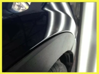 Fender after dent removal